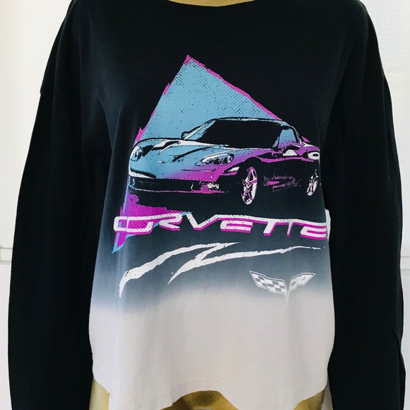 SALE! NWT GM Official CORVETTE Long Sleeve TEE SHIRT XXL - Picture 10 of 10